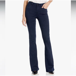 PAIGE High Rise Bell Canyon Flare Jeans Dark Wash Timberline 27 NWOT 33” Inseam